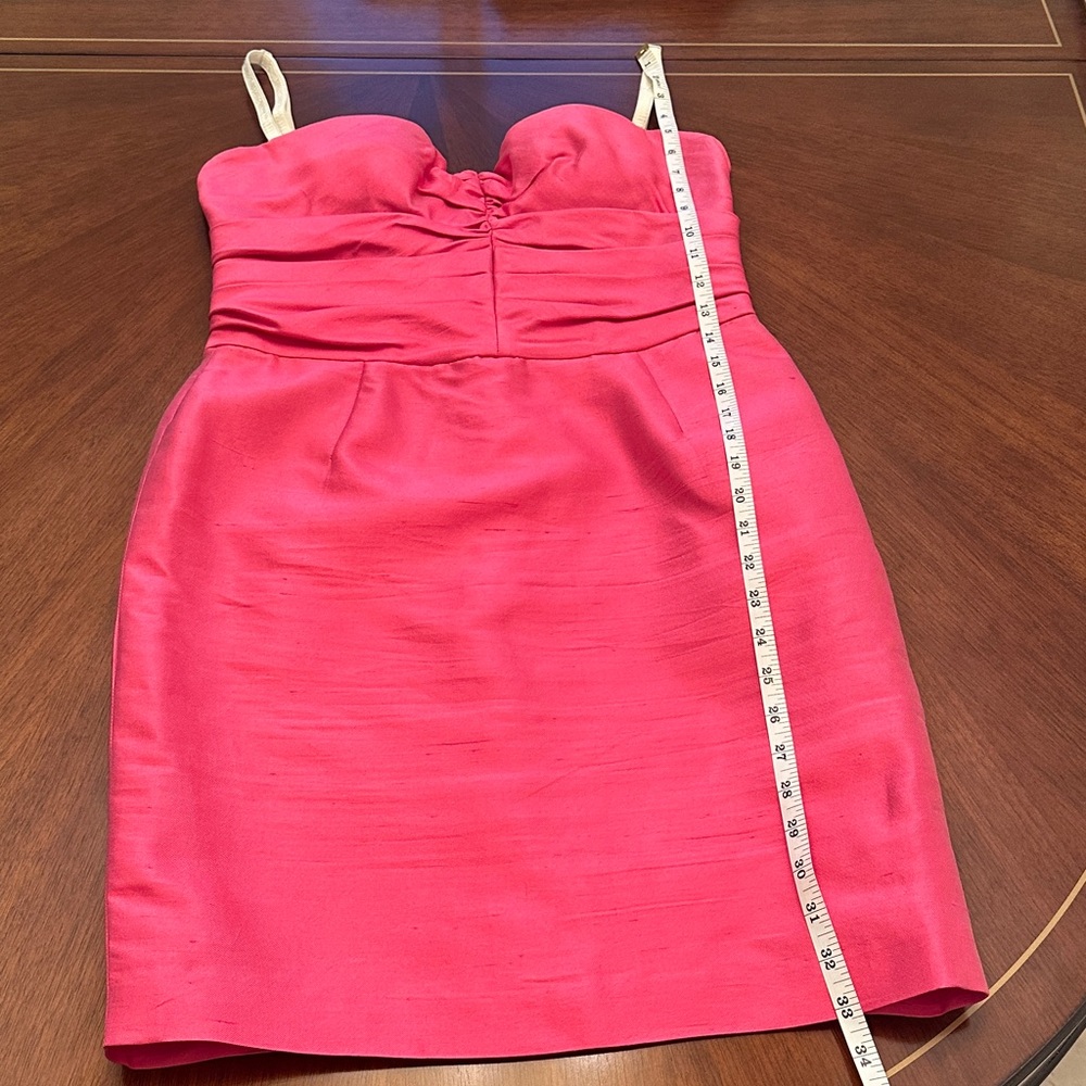 Dolce & Gabbana Pink Sweetheart Ruched Cocktail Dress | Made in Italy
42/M - Picture 8 of 16